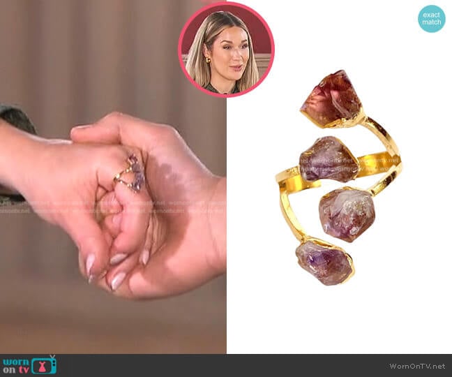 Robyn Rhodes Junko Ring worn by Rachel Recchia on The Bachelorette