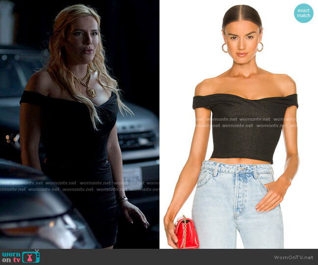 RTA Jewel Top worn by Marci (Bella Thorne) on American Horror Stories