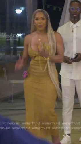 Sheree's cutout dress on The Real Housewives of Atlanta