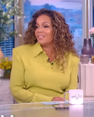 WornOnTV: Sunny’s lime shirtdress on The View | Sunny Hostin | Clothes ...