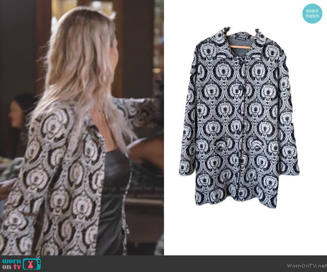Michael Simon Vintage Duster Jacket worn by Olivia Flowers on Southern Charm