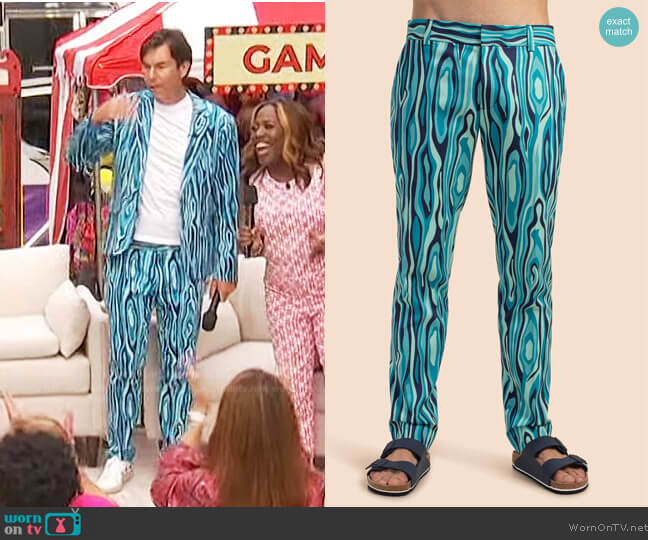 Mr Turk Clyde Slim Trouser worn by Jerry O'Connell on The Talk