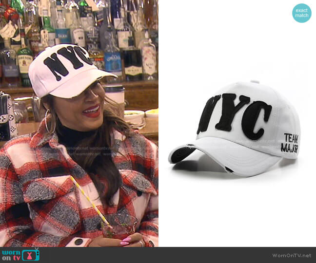 Joom New York City Baseball Cap worn by Sheree Zampino on The Real Housewives of Beverly Hills