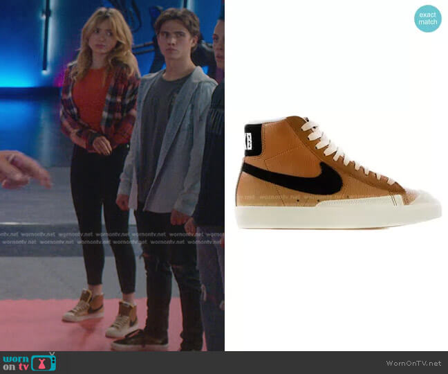 Nike Blazer 77 Mid Shoes worn by Tory Nichols (Peyton List) on Cobra Kai