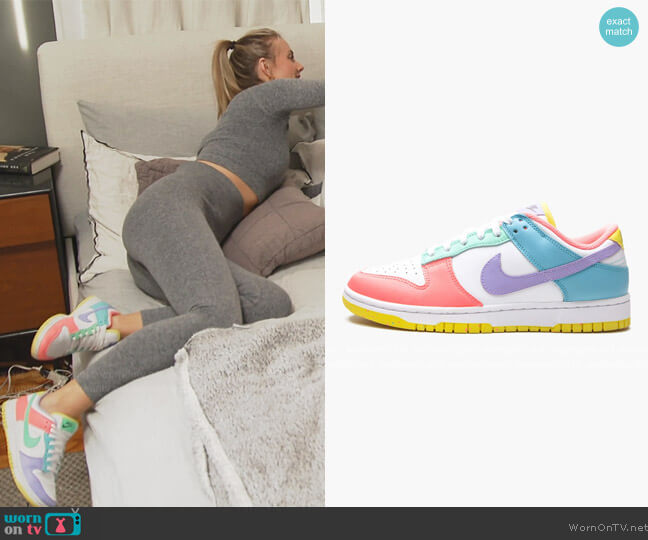 Nike Dunk Low SE Easter Sneakers worn by Taylor Ann Green on Southern Charm