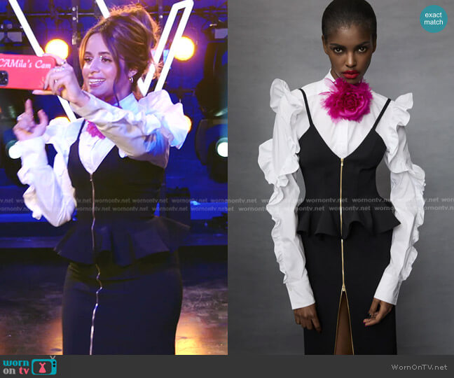 Prabal Gurung Resort 2023 Collection worn by Camila Cabello on The Voice