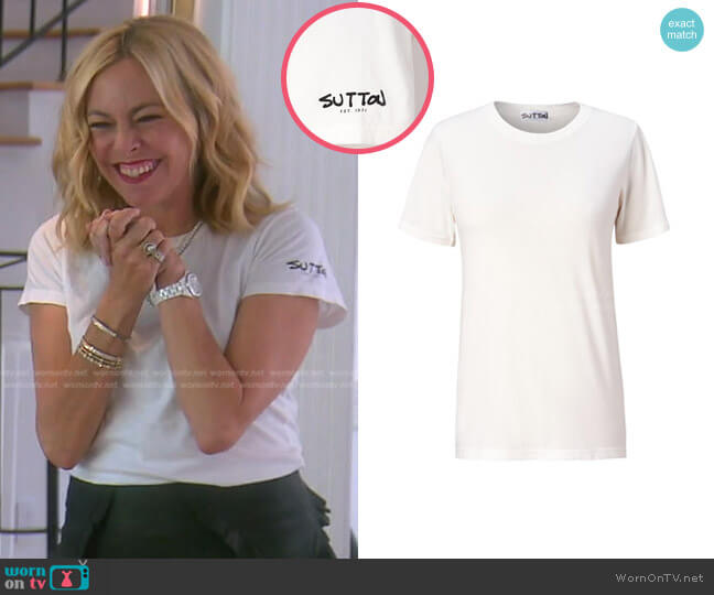 The Sutton Concept Sutton T-Shirt worn by Sutton Stracke on The Real Housewives of Beverly Hills