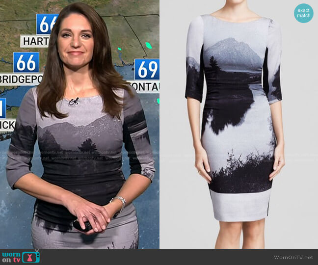 Tracy Reese Landscape Dress worn by Maria Larosa on Today
