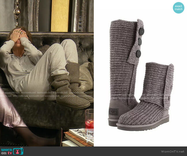 Ugg Classic Cardy II Casual Boots worn by Lisa Rinna on The Real Housewives of Beverly Hills