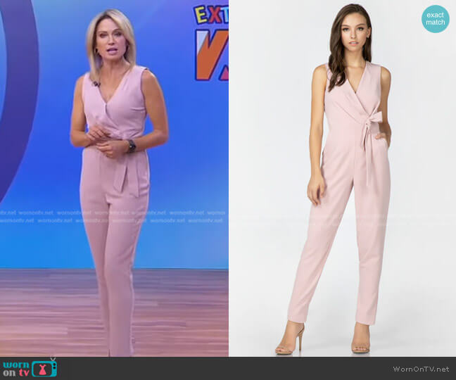 Adelyn Rae Kennedy Jumpsuit worn by Amy Robach on Good Morning America