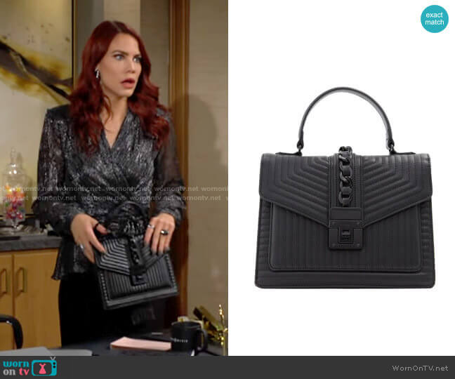 Aldo Jerilini Satchel worn by Sally Spectra (Courtney Hope) on The Young and the Restless
