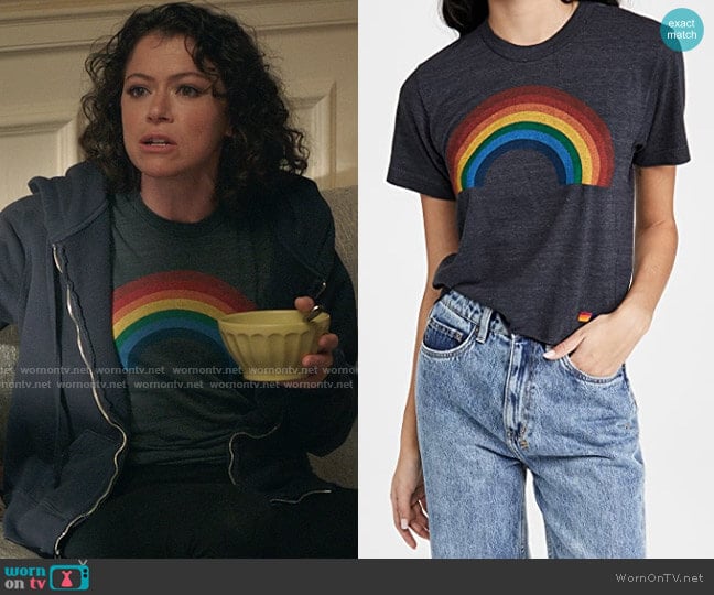 Jen’s rainbow t-shirt on She-Hulk Attorney at Law