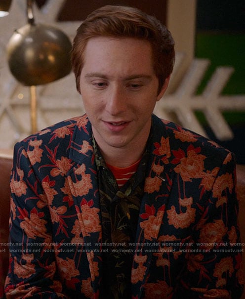 Big Red’s floral blazer on High School Musical The Musical The Series