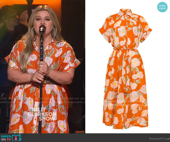 Carolina K Valerie Kaftan worn by Kelly Clarkson on The Kelly Clarkson Show