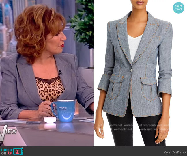 Cinq a Sept Louisa Jacket worn by Joy Behar on The View