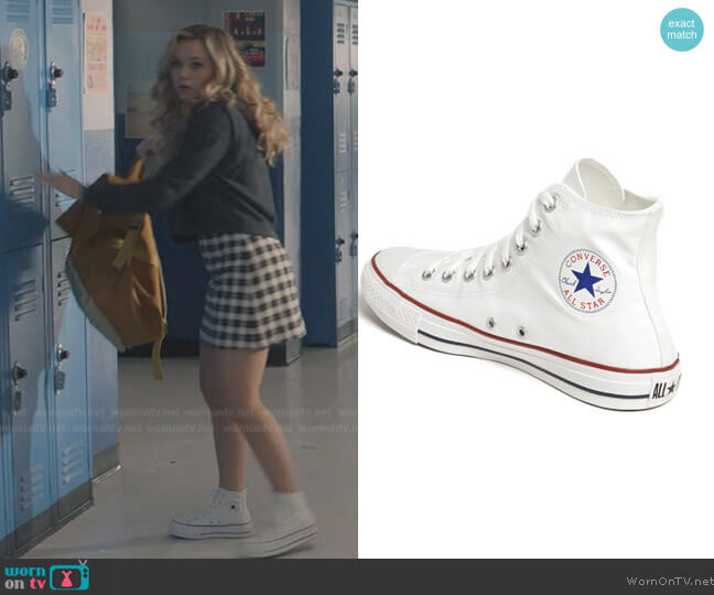 Converse All Star High Top Sneaker worn by Courtney Whitemore (Brec Bassinger) on Stargirl