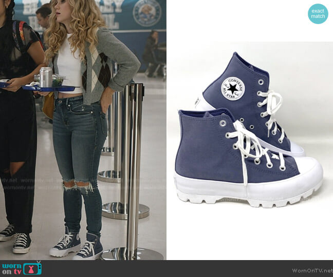 Converse Allstar Sneakers worn by Courtney Whitemore (Brec Bassinger) on Stargirl