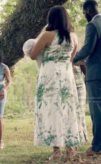 Darla's floral dress on Queen Sugar