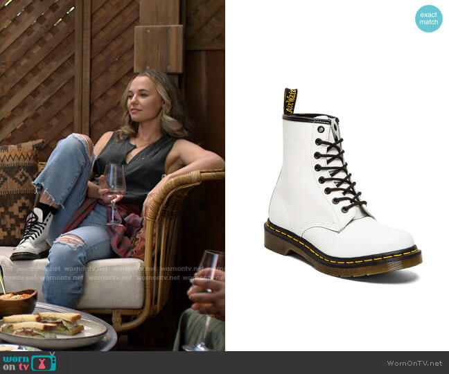 Dr Martens 1460 8-Eye Boot worn by Sam (Madison Iseman) on American Horror Stories