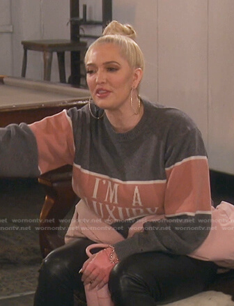 Erika's I'm a Luxury Sweater on The Real Housewives of Beverly Hills