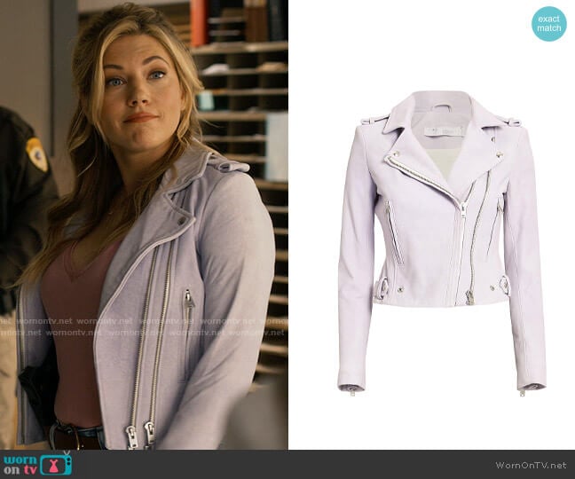 IRO Dylan Jacket worn by Jenny Hoyt (Katheryn Winnick) on Big Sky