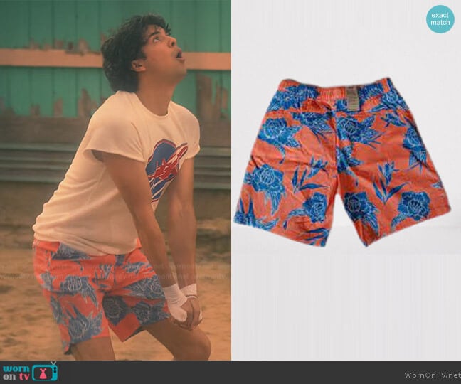 Levis Floral Print Shorts worn by Miguel Diaz (Xolo Mariduena) on Cobra Kai