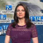 Maria’s purple lace dress on Today