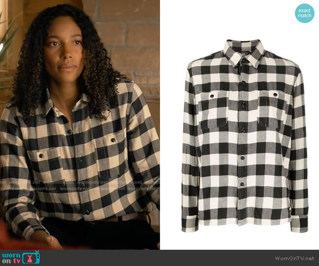 WornOnTV: Cassie’s checked shirt on Big Sky | Kylie Bunbury | Clothes ...