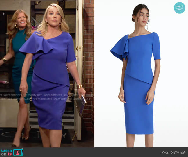 Safiyaa Sylvia Dress worn by Nikki Reed Newman (Melody Thomas-Scott) on The Young and the Restless