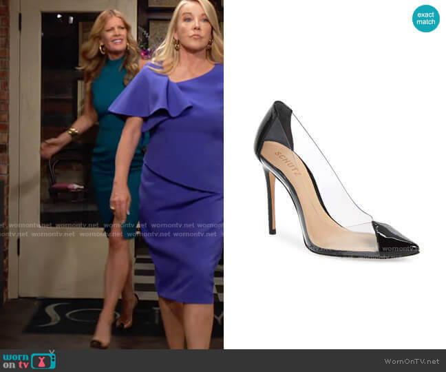 Schutz Cendi Pumps worn by Phyllis Summers (Michelle Stafford) on The Young and the Restless