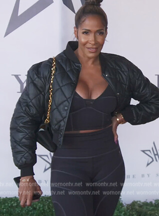 Sheree’s black DG shoulder bag on The Real Housewives of Atlanta