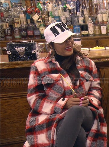 WornOnTV: Kyle's blue plaid coat on The Real Housewives of Beverly Hills, Kyle  Richards