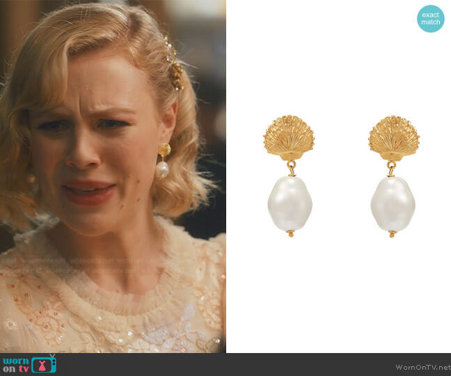 Soru Jewellery  Capri Earrings worn by Stella (Hannah van der Westhuysen) on Fate The Winx Saga