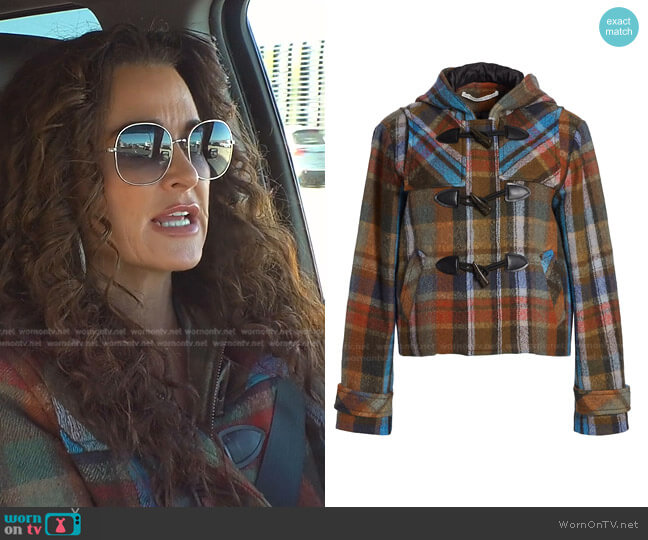 WornOnTV: Kyle's grey plaid blazer and sunglasses on The Real Housewives of  Beverly Hills, Kyle Richards