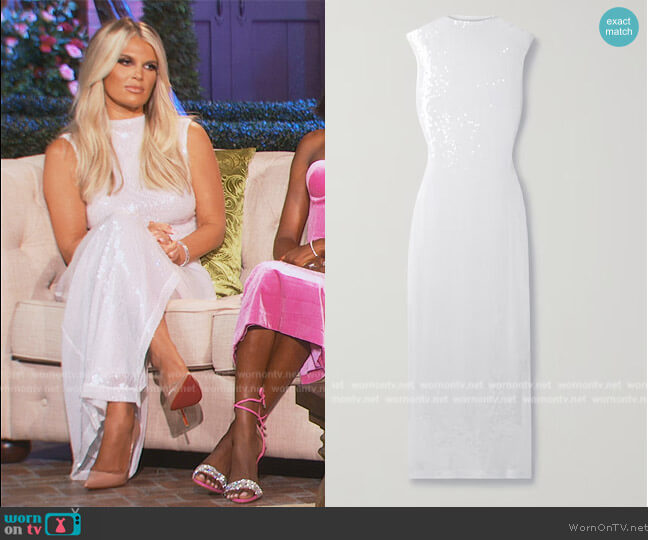 16Arlington Mira Sequined Maxi Dress worn by Madison LeCroy on Southern Charm