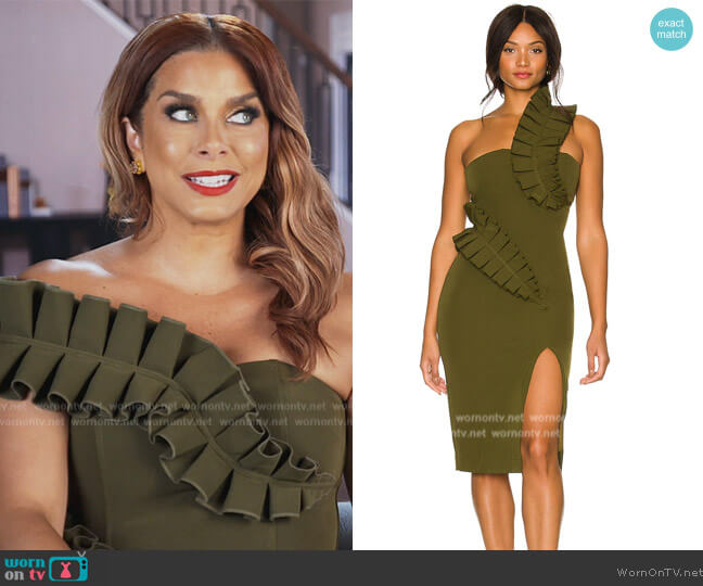 Andrea Lyamah Kamala Dress worn by Robyn Dixon on The Real Housewives of Potomac