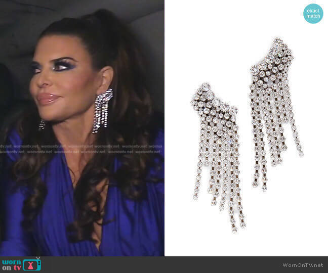 Isabel Marant Chandelier Earrings worn by Lisa Rinna on The Real Housewives of Beverly Hills