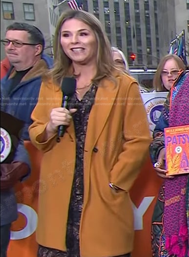 Jenna’s camel coat on Today