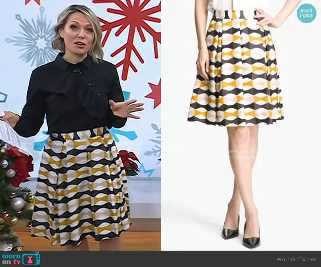 Kate Spade Jolie skirt worn by Dylan Dreyer on Today