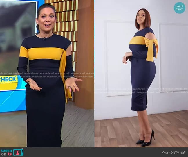 Lady Biba Bimbo Dress worn by Ginger Zee on Good Morning America