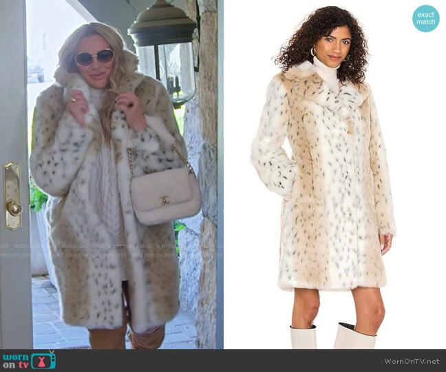 Majorelle Fifi Coat worn by Heather Gay on The Real Housewives of Salt Lake City