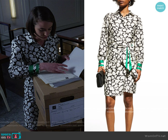 Susan’s floral print dress on The Good Fight