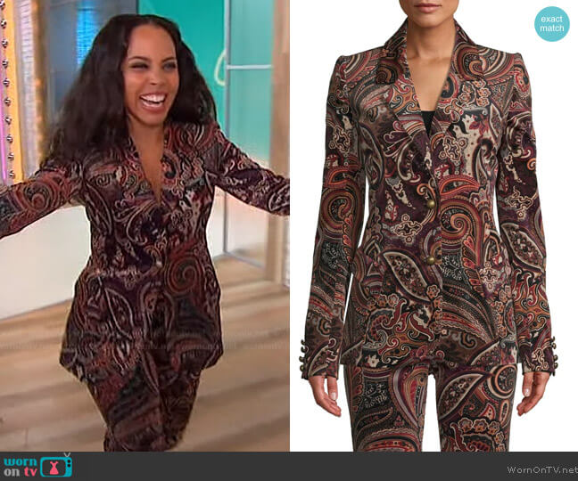 WornOnTV: Amirah Vann’s paisley print blazer on Sherri | Clothes and ...