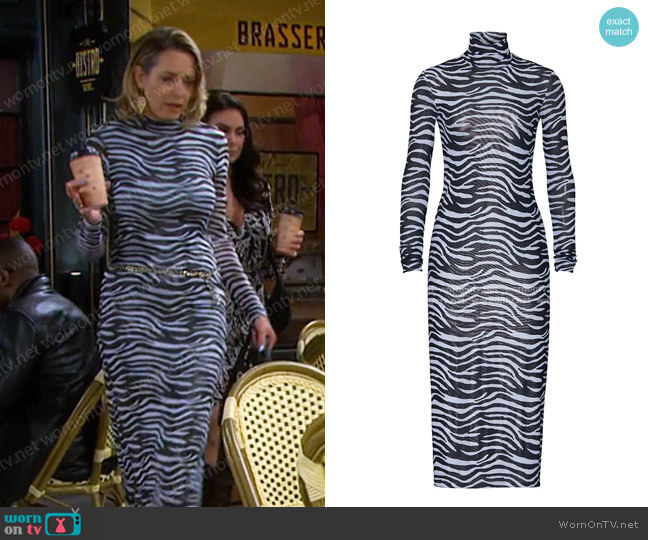 Staud Brae Dress worn by Nicole Walker (Arianne Zucker) on Days of our Lives