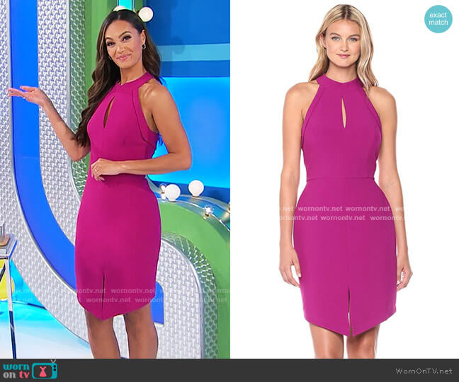 Adelyn Rae Marlena Dress worn by Alexis Gaube on The Price is Right