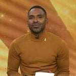 Justin’s camel turtleneck sweater on Today