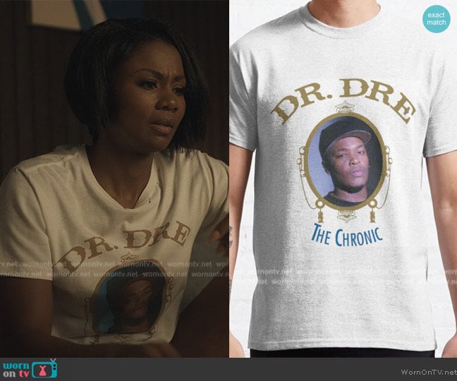 WornOnTV: Jax's Dr Dre the Chronic graphic tee on Reasonable Doubt