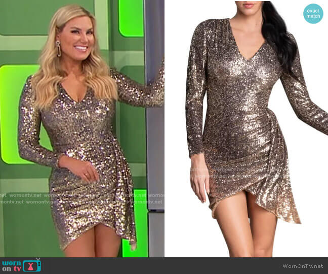 Dress the Population Alida Dress worn by Rachel Reynolds on The Price is Right
