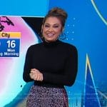 Ginger’s leopard print skirt on Good Morning America