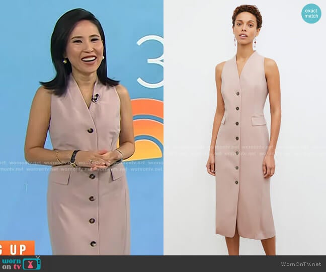 MM Lafleur The Cassandra Dress worn by Vicky Nguyen on Today